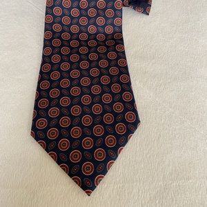 Windsor Navy Silk Tie